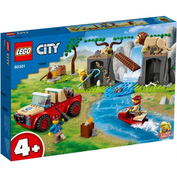 LEGO City Spasilački džip za divlje životinje