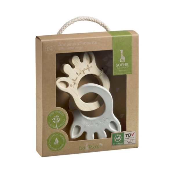 Glodalica SOPHIE žirafa 2 materijala