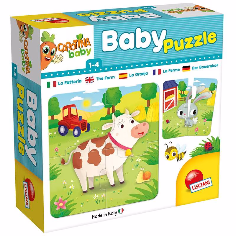 ODEON Carotina baby puzle farma
