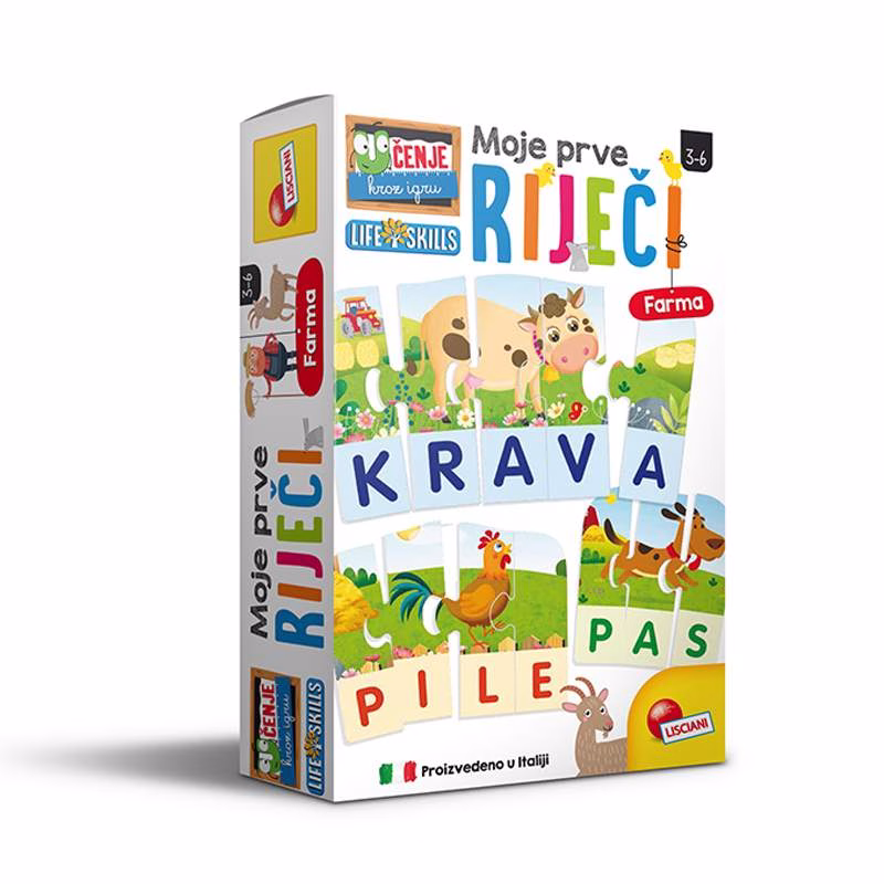 ODEON Montessori prve riječi HR