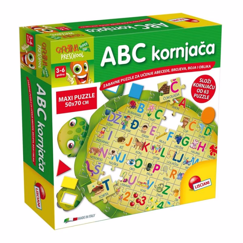 ODEON Carotina plus ABC kornjača