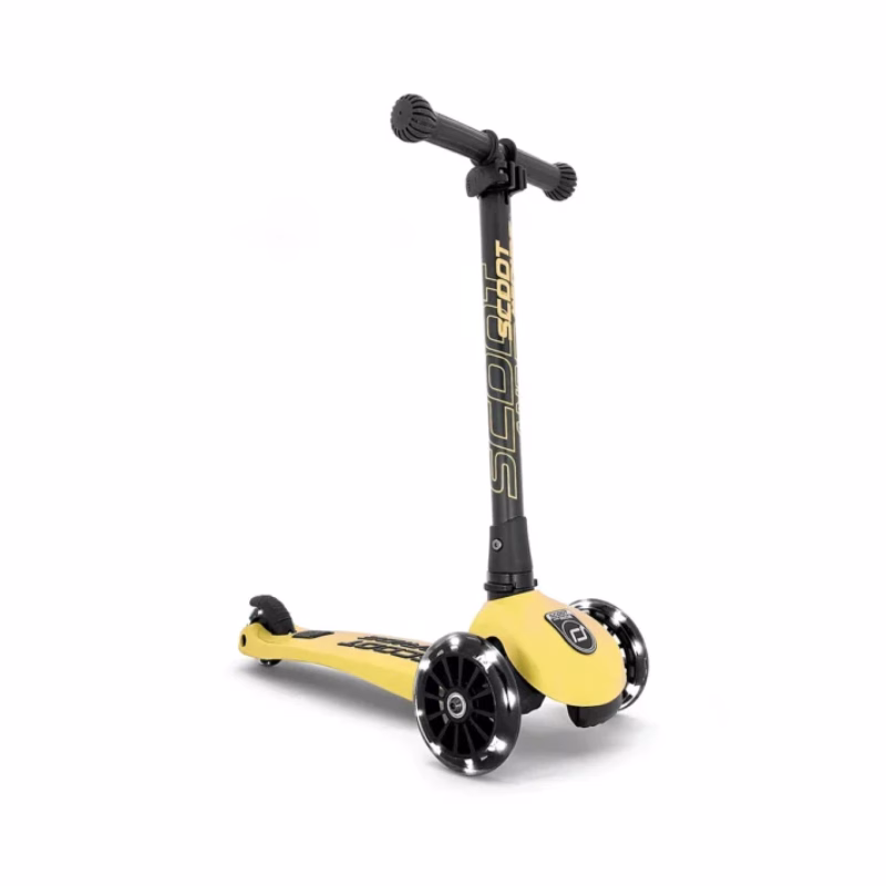 Scoot and Ride Romobil 3 sa LED svjetlom – Lemon