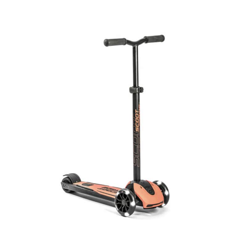 Scoot and Ride Highwaykick 5 Peach LED – romobil