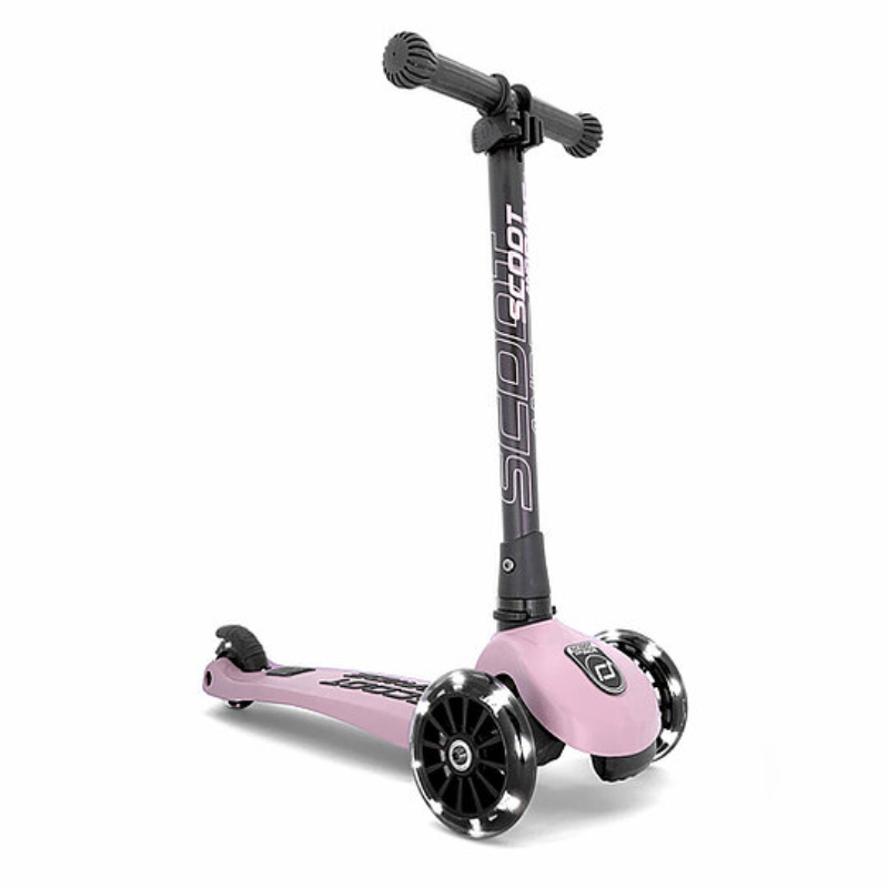 Scoot and Ride Romobil 3 sa LED svjetlom Rose