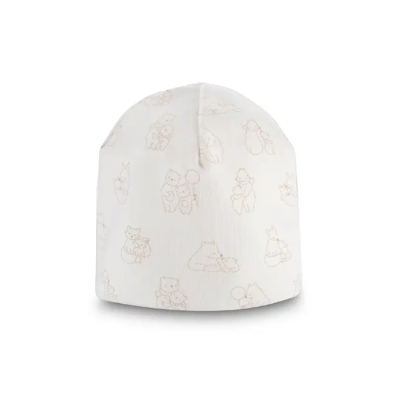 Kenguru Gold Baby hat full-print newborn