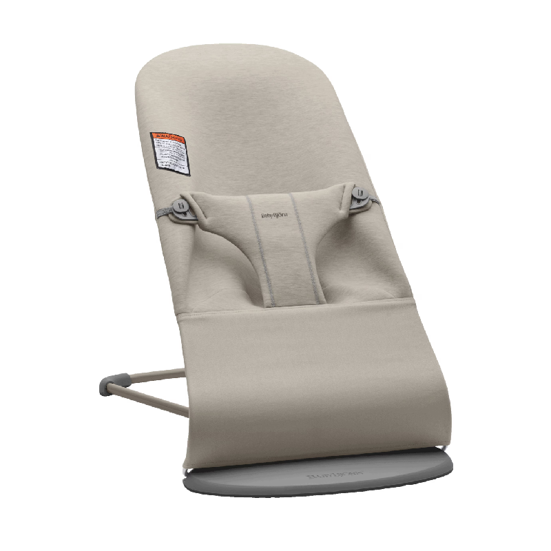 BABY BJORN Bouncer balance 3D Jersey sand gray
